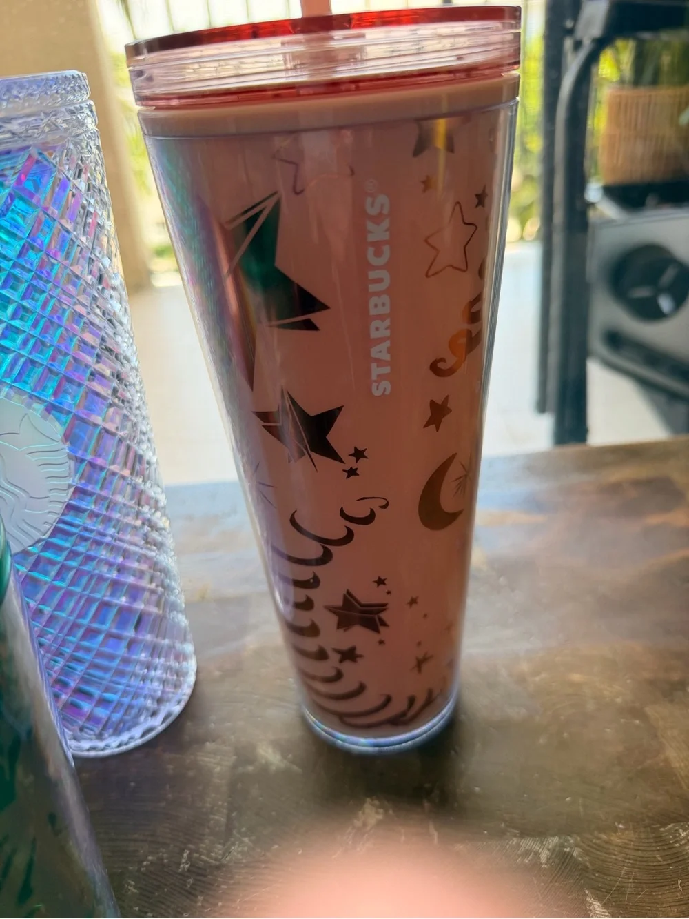 Starbucks Multicolor Reusable Studded & Textured Cups 24oz & 16oz
